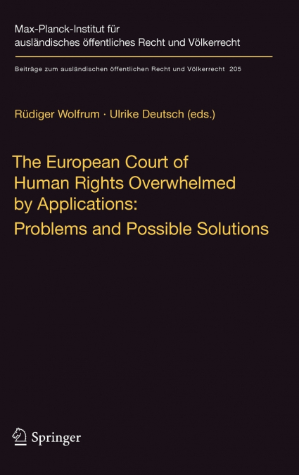 The European Court of Human Rights Overwhelmed by Applications