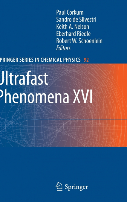 Ultrafast Phenomena XVI