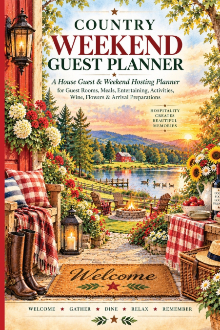 Country Weekend Guest Planner