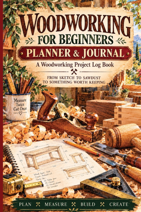 Woodworking for Beginners Planner & Journal