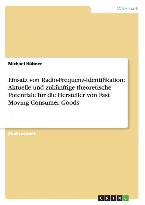 Einsatz von Radio-Frequenz-Identifikation