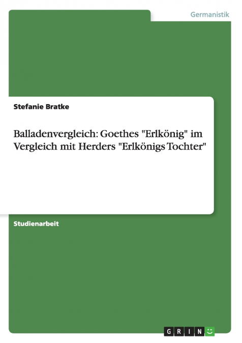 Balladenvergleich