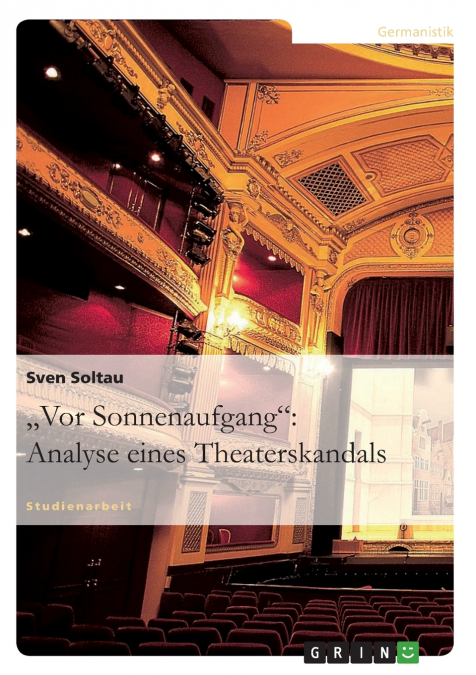 'Vor Sonnenaufgang'