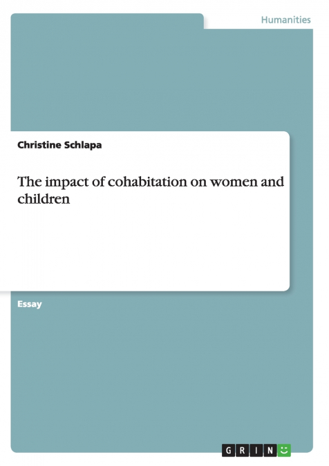 The impact of cohabitation on women and children