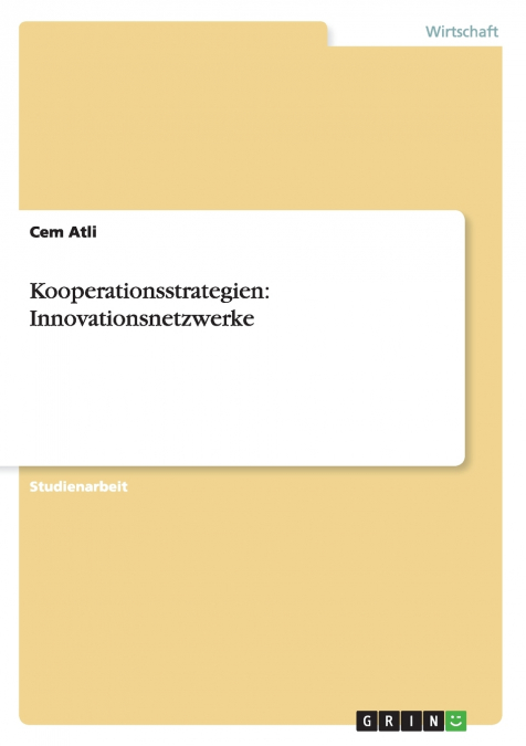 Kooperationsstrategien