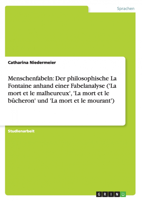Menschenfabeln