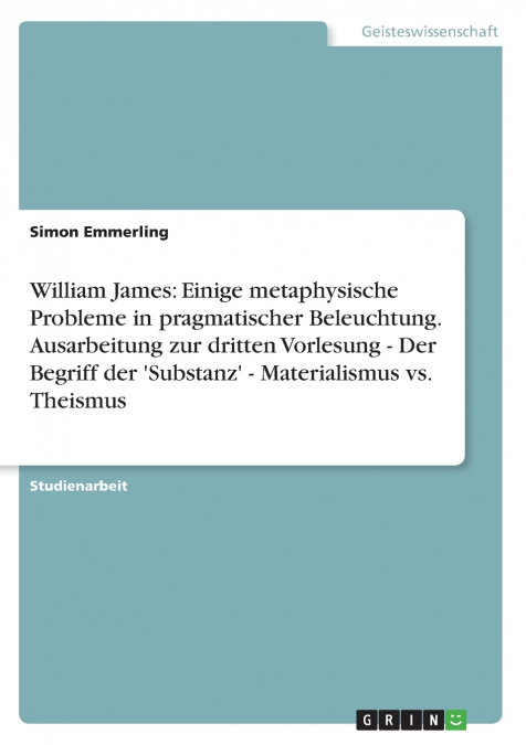William James