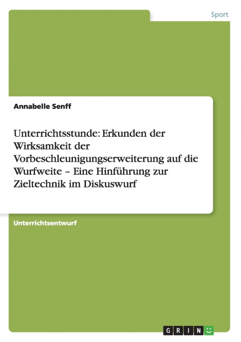 Unterrichtsstunde
