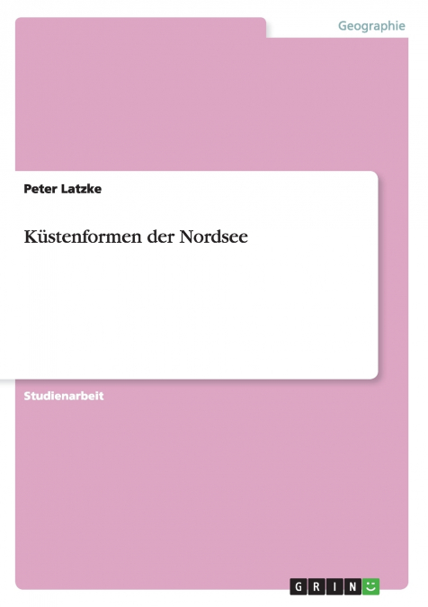 Küstenformen der Nordsee