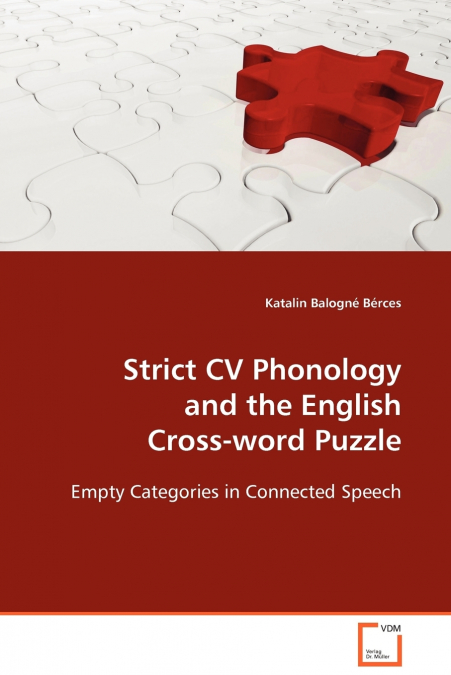 Strict CV Phonology and the English Cross-word Puzzle