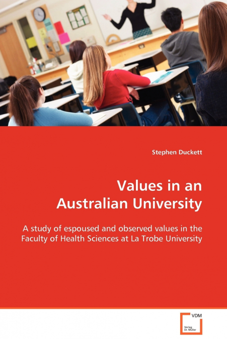 Values in an Australian University
