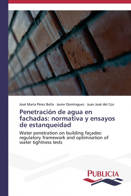 Penetración de agua en fachadas