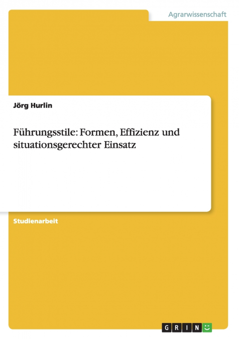 Führungsstile