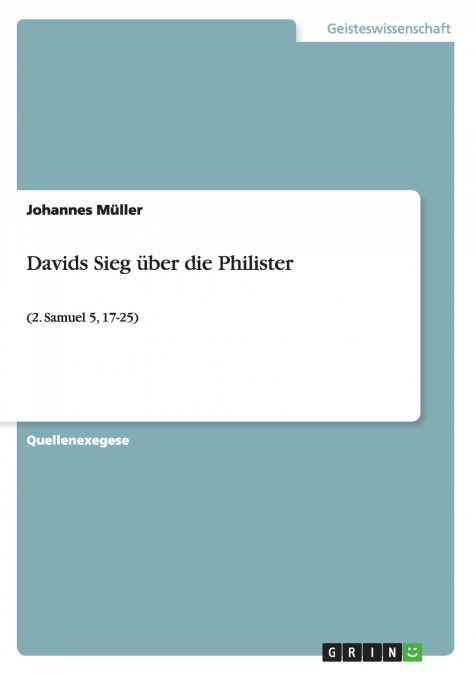 Davids Sieg über die Philister