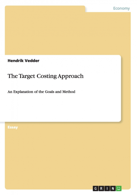 The Target Costing Approach