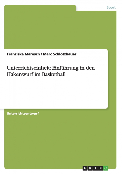 Unterrichtseinheit