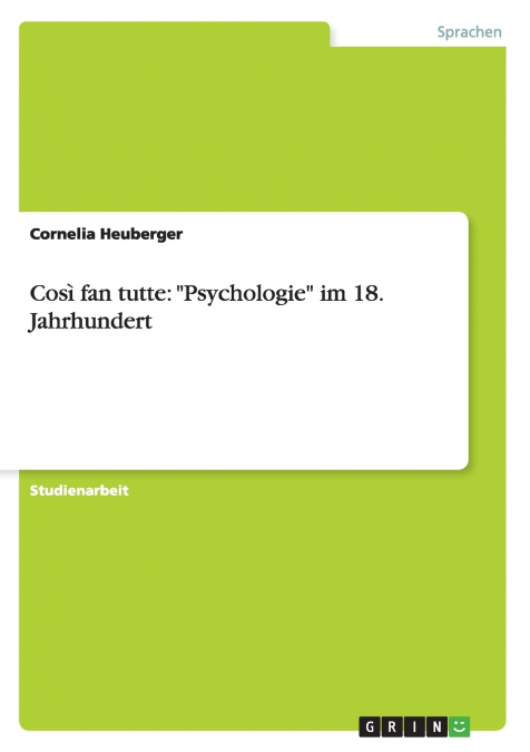 Così fan tutte