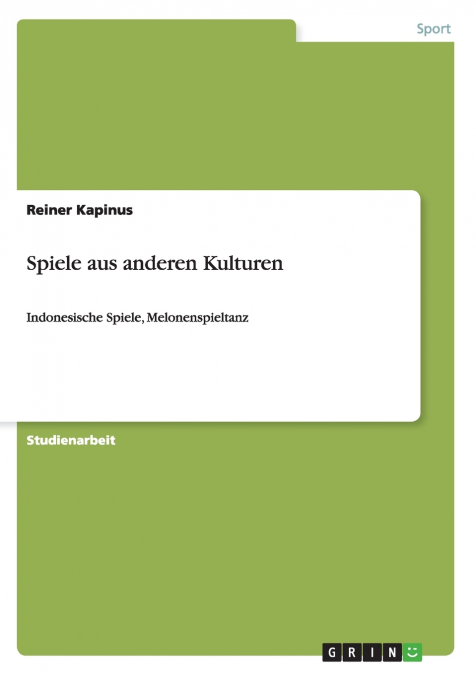 Spiele aus anderen Kulturen