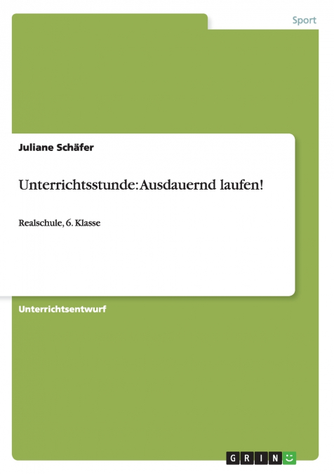 Unterrichtsstunde
