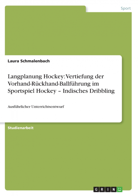 Langplanung Hockey
