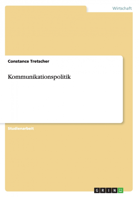 Kommunikationspolitik