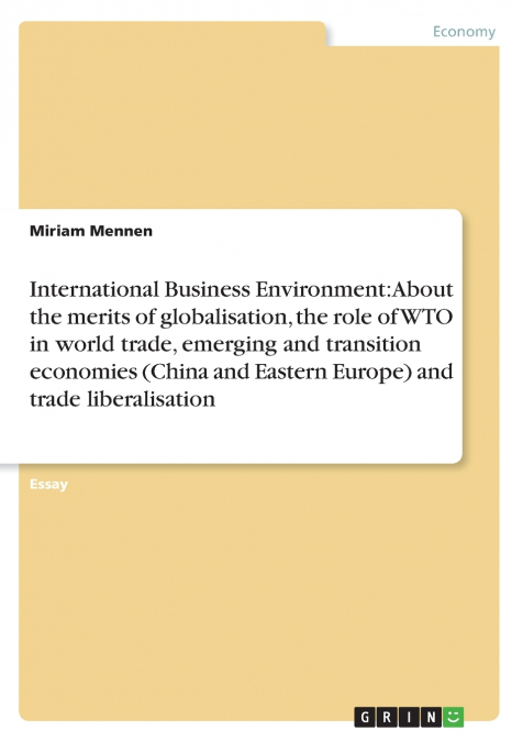 International Business Environment