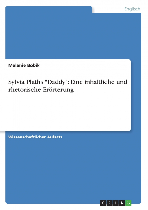 Sylvia Plaths 'Daddy'