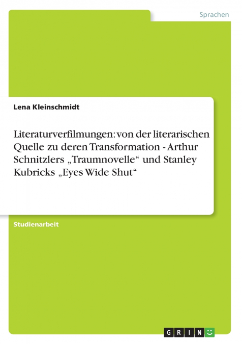 Literaturverfilmungen