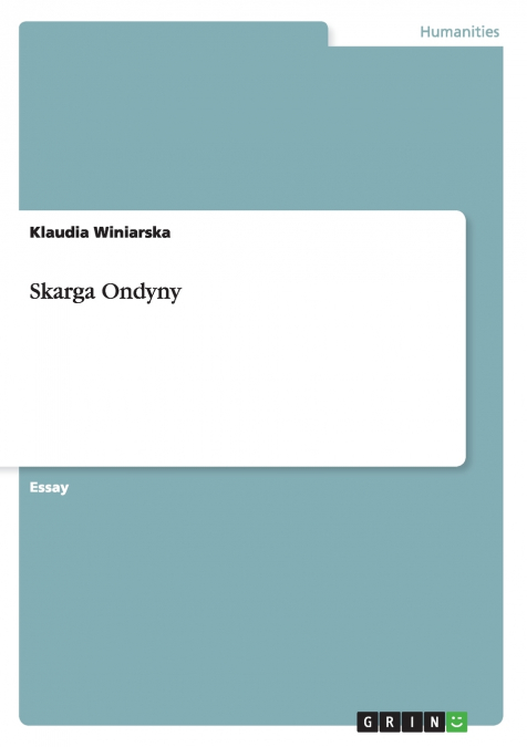 Skarga Ondyny