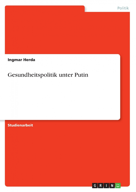 Gesundheitspolitik unter Putin