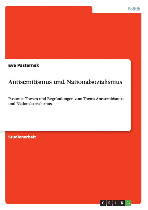 Antisemitismus und Nationalsozialismus