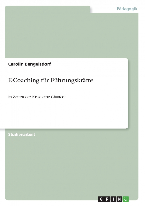 E-Coaching für Führungskräfte