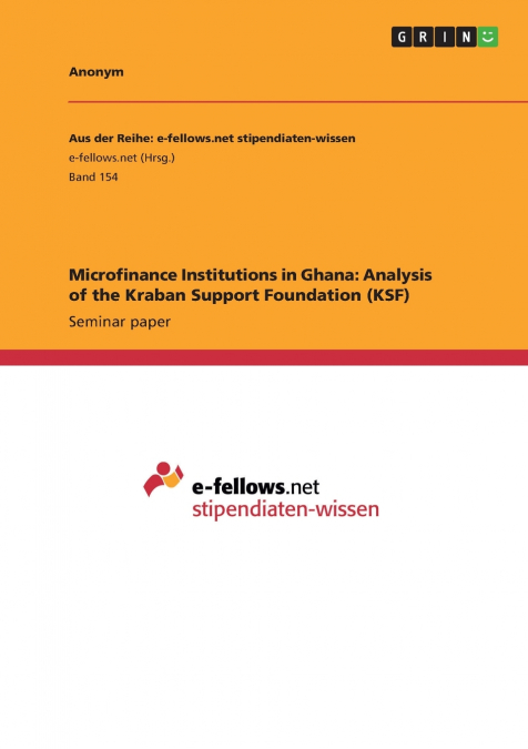 Microfinance Institutions in Ghana