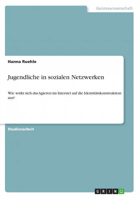 Jugendliche in sozialen Netzwerken