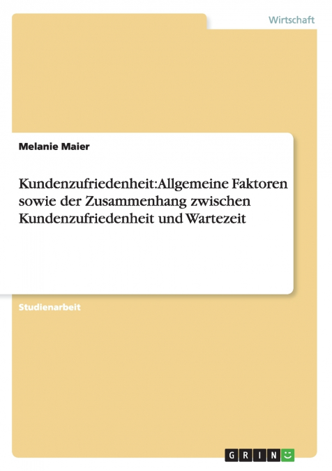 Kundenzufriedenheit