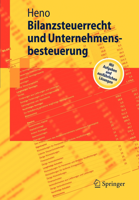 Bilanzsteuerrecht und Unternehmensbesteuerung