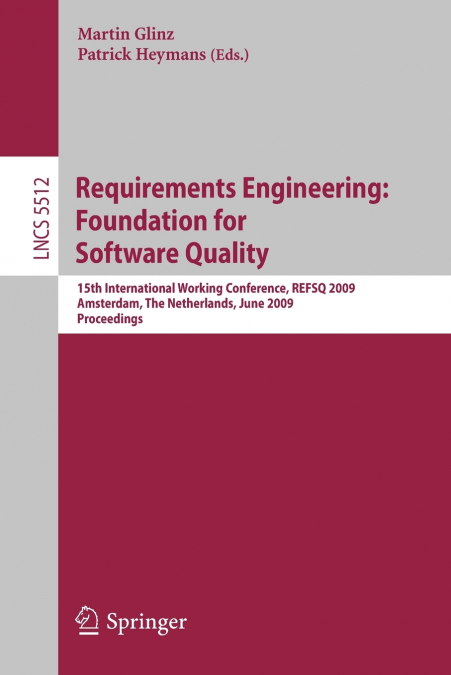 Requirements Engineering