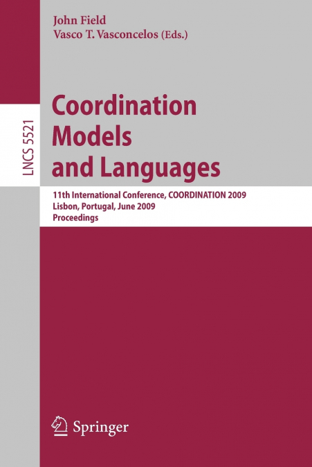 Coordination Models and Languages
