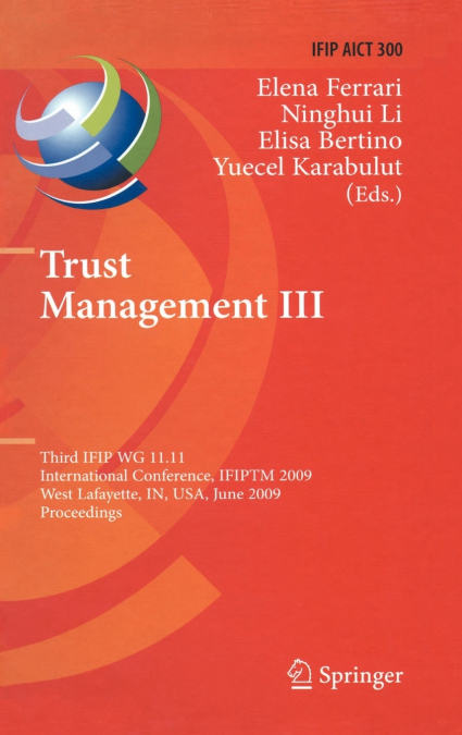 Trust Management III