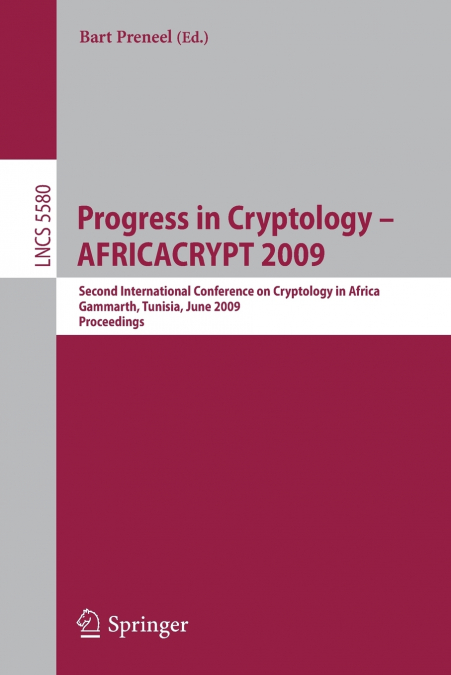 Progress in Cryptology--AFRICACRYPT 2009