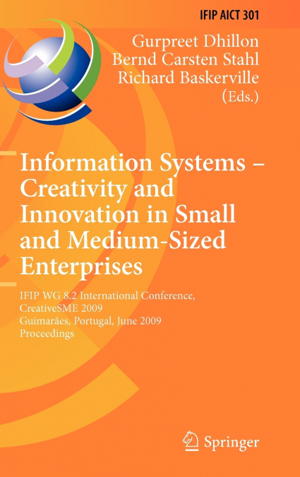 Information Systems -- Creativity and Innovation in Small and Medium-Sized Enterprises