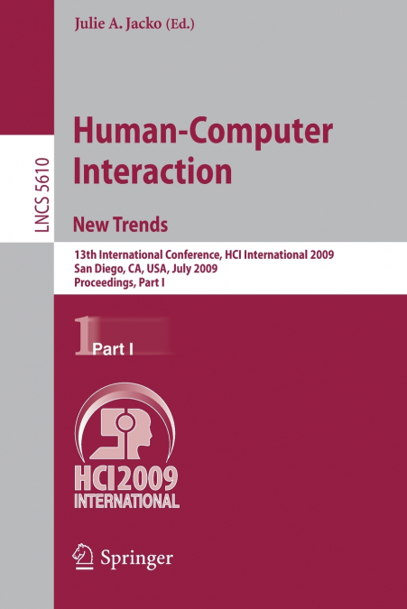 Human-Computer Interaction. New Trends