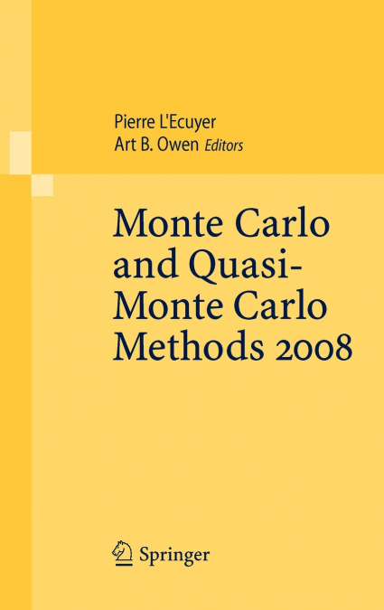 Monte Carlo and Quasi-Monte Carlo Methods 2008