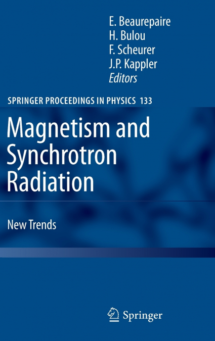 Magnetism and Synchrotron Radiation