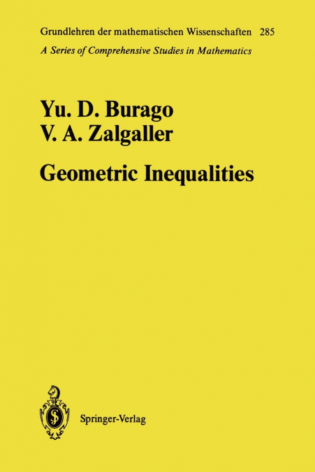 Geometric Inequalities