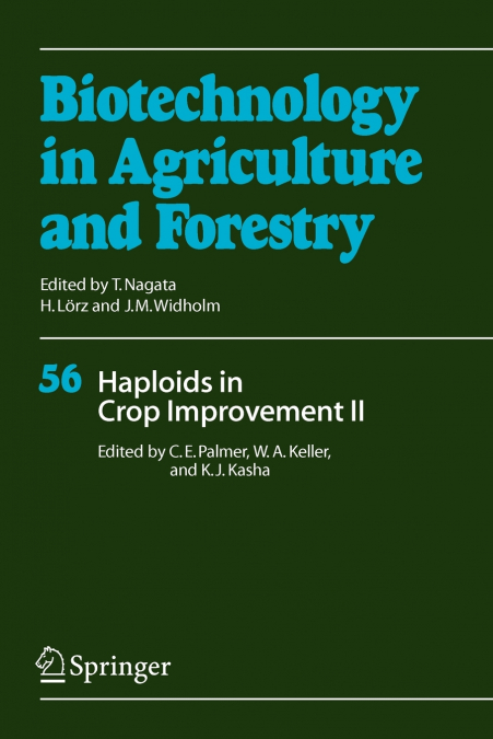 Haploids in Crop Improvement II