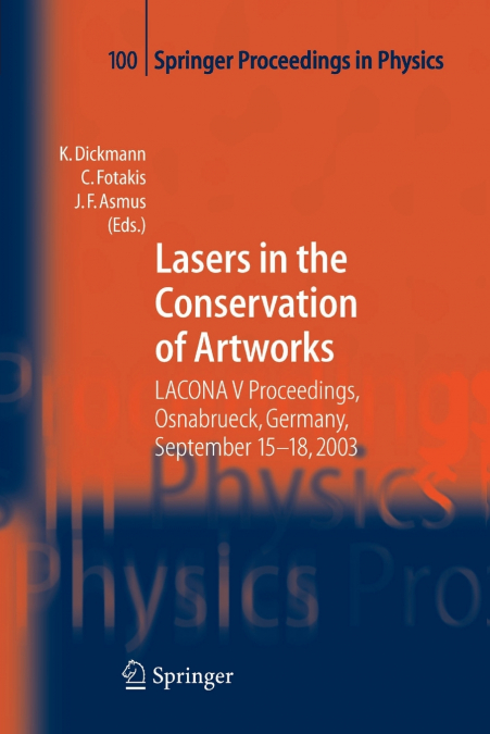 Lasers in the Conservation of Artworks
