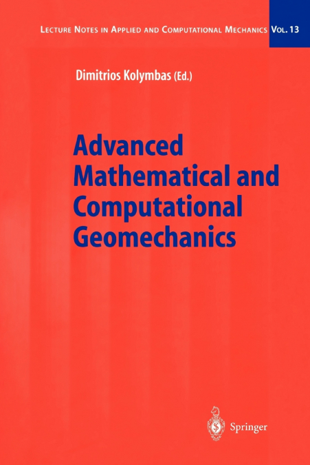 Advanced Mathematical and Computational Geomechanics