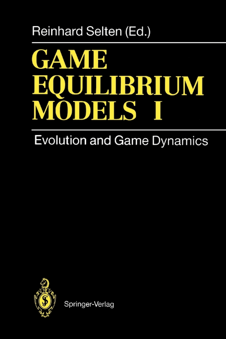 Game Equilibrium Models I