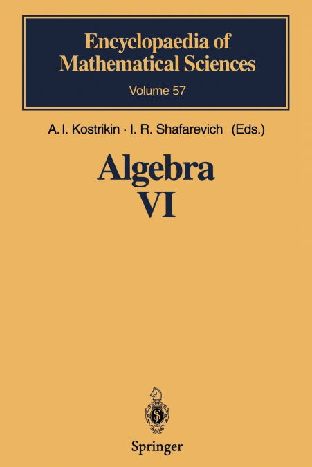 Algebra VI